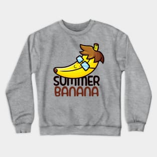 Summer Banana Crewneck Sweatshirt